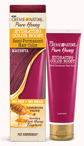 CREME OF NATURE PURE HONEY HYDRATING COLOR BOOST SEMI-PERMANENT - MAGENTA
