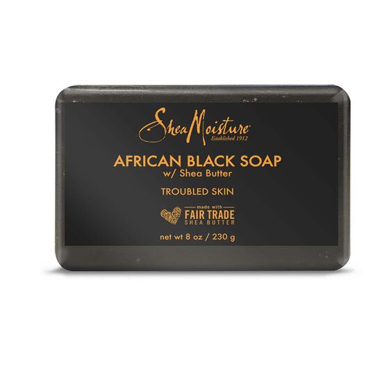 SHEA MOISTURE – BLACK SOAP -Peau Troublé (acné, sécheresse)