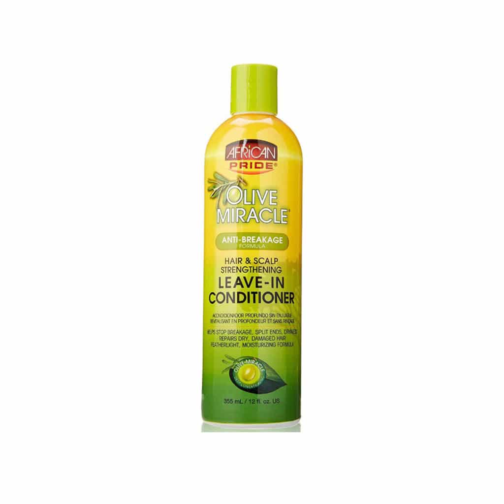 AFRICAN PRIDE OLIVE MIRACLE APRÈS-SHAMPOOING  355ML (LEAVE-IN)