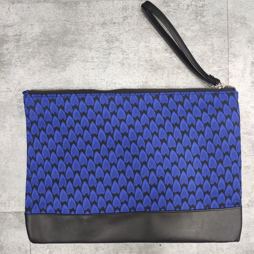 MODERN WAX DEEP BLUE POCHETTE TABLETTE