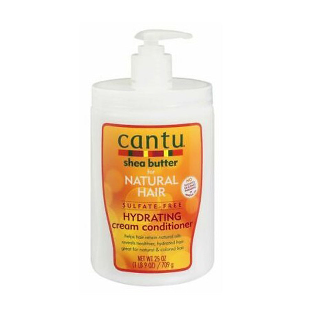 CANTU - Après-shampooing pompe hydratant KARITE 709g (Hydrating cream Salon)