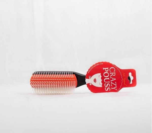CRAZY POUSS - Peigne coiffante dents larges - Rouge - Accessoires