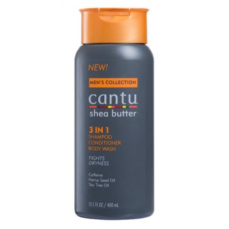 CANTU MEN'S - 3 EN 1 (shampoing & soin & gel douche)