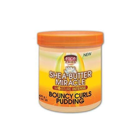 AFRICAN PRIDE SHEA MIRACLE BOUNCY CURLS PUDDING 425G