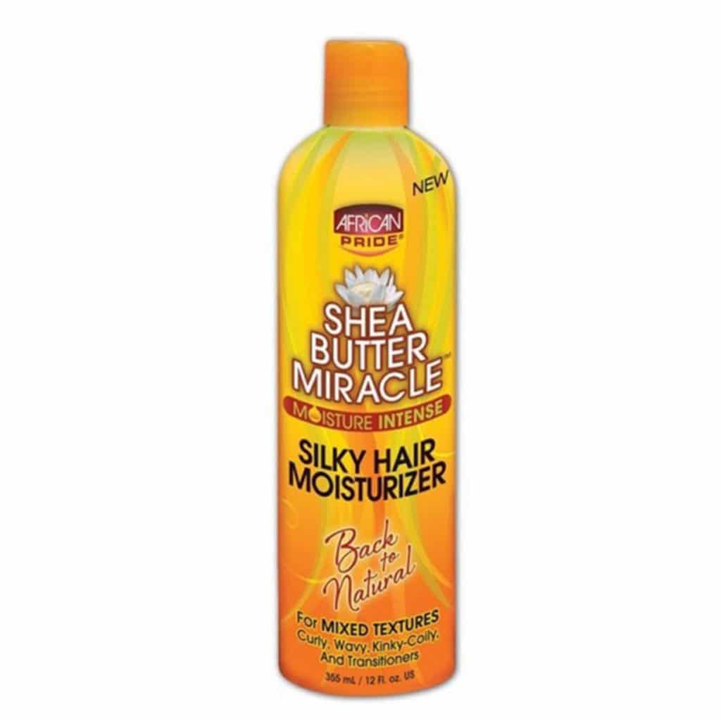 AFRICAN PRIDE SHEA MIRACLE SOIN HYDRATANT KARITÉ 355ML (SILKY)
